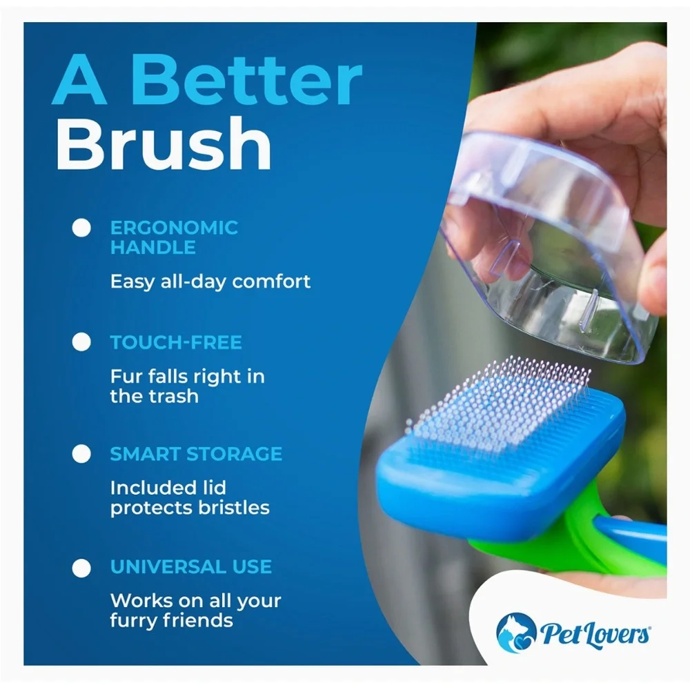 Self Cleaning Dog and Cat Hair Brush